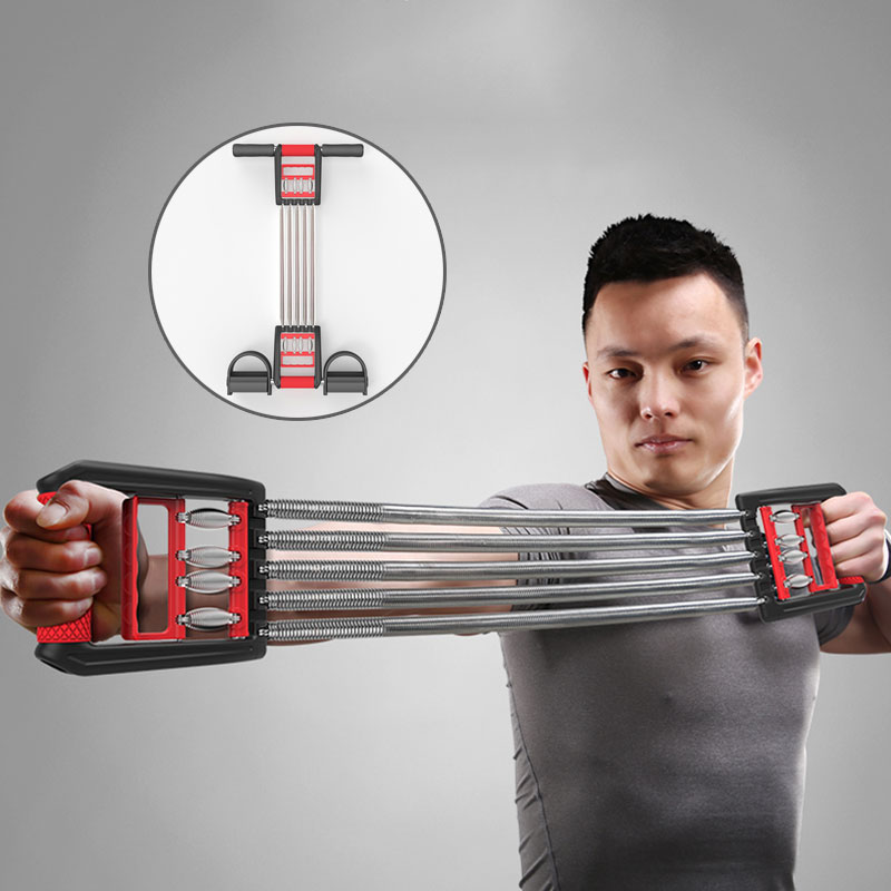 弹簧拉力男士扩胸健身器材家用多功能拉簧拉力绳