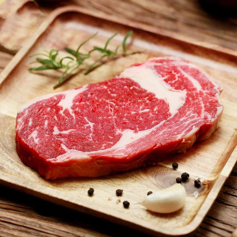 开运运牛原切西冷牛排整块片不拼接儿童营养牛排