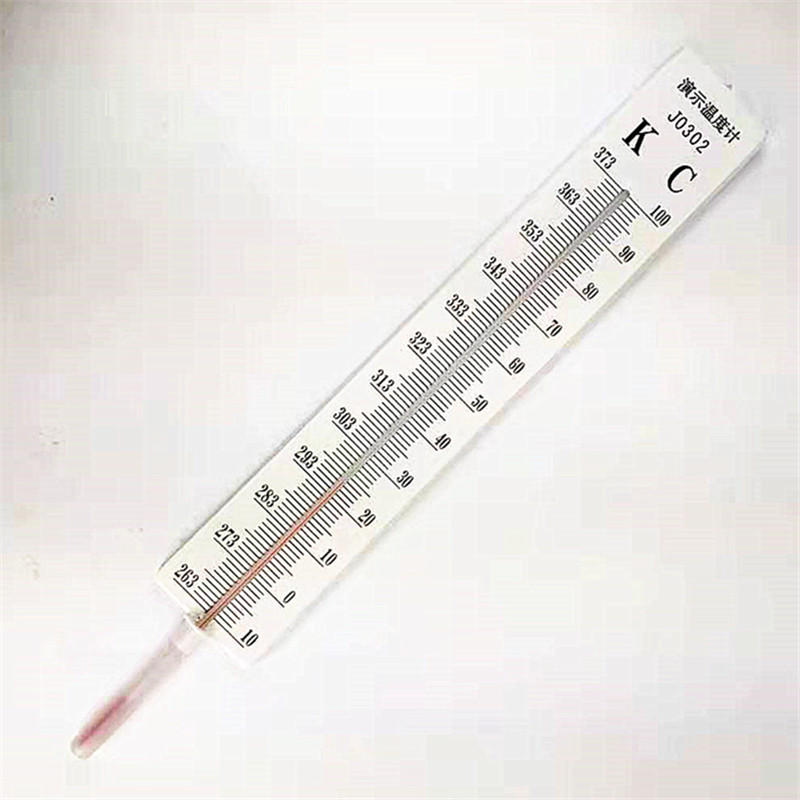 演示温度计j0302地理气象实验实验室室长条形温度表教学仪器