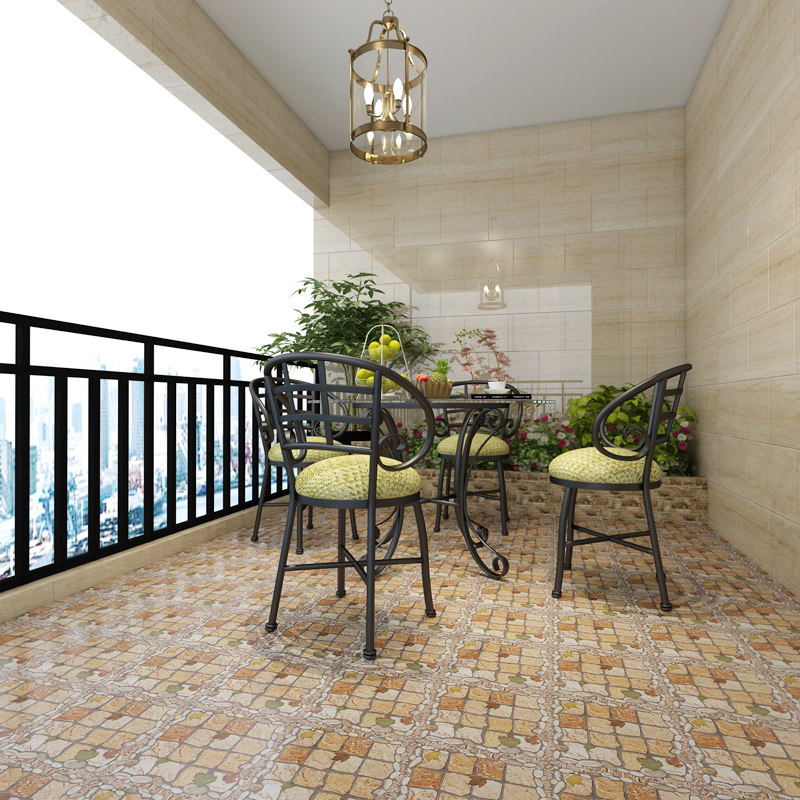 鹅卵抛晶砖石星星贝壳阳台3d凹凸凸面室内抛晶砖