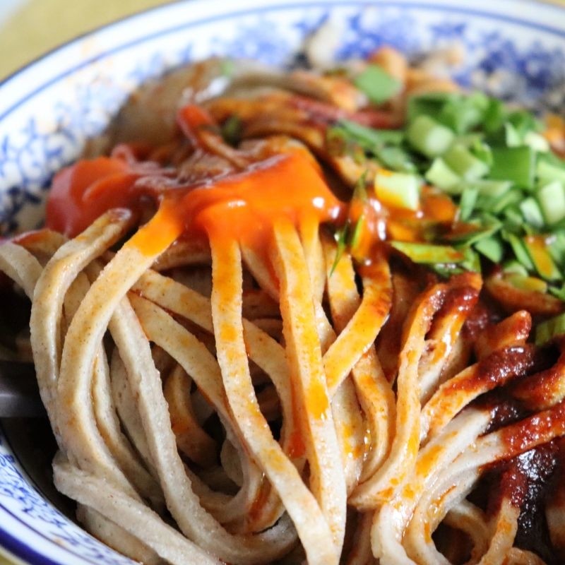 正宗茂林踅面合阳坊镇旋面页面面条陕西特产面粉