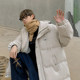 Zijun men's winter thick mid-length down padded jacket male Korean version of the trend of cold and warm hooded padded jacket Zijun men's winter thick mid-length down padded jacket male Korean version of the trend of cold and warm hooded padded jacket
