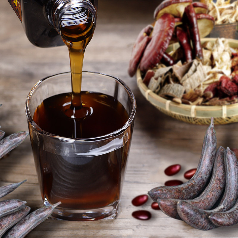 何首乌皂角洗发水男女乌发白发自然变黑发液中老少年白植物洗头膏