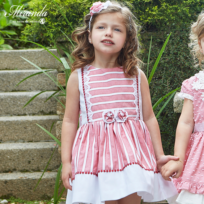 西班牙童装miranda宫廷复古公主裙宝宝衣服夏装新款女童连衣裙