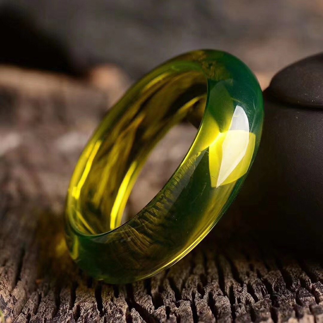 一代多米尼加天然蓝珀手镯墨西哥高蓝净水贵妃琥珀手饰