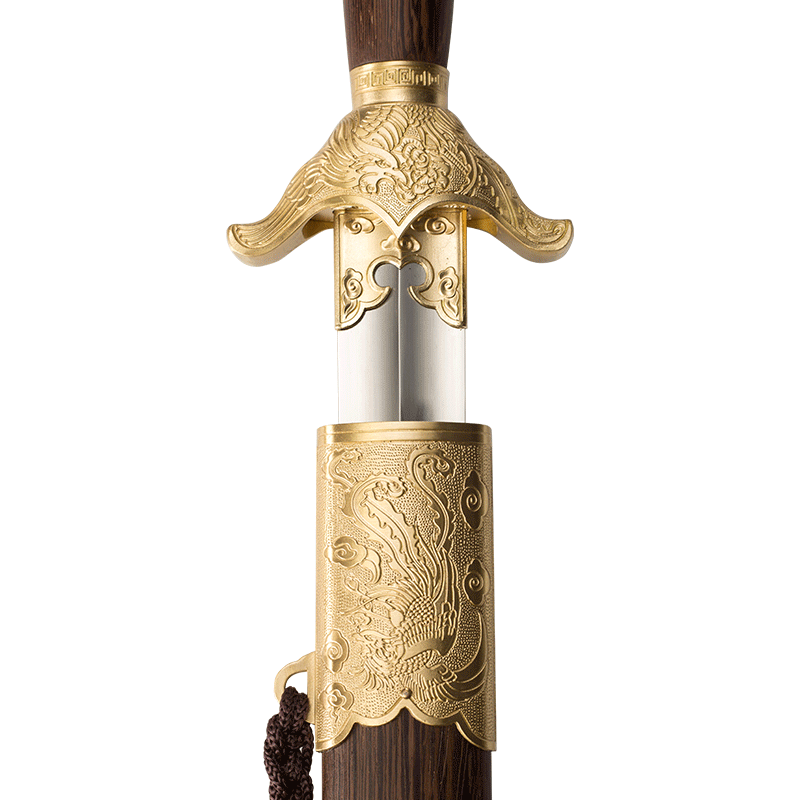 龙泉杨氏太极剑不锈钢凤凰半硬剑男女晨练武术剑软剑表演剑未开刃