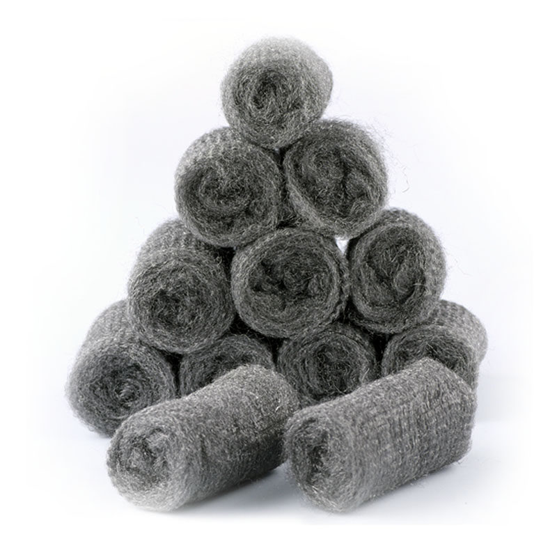 日本进口厨房钢丝球去油污清洁洗锅刷子不锈钢钢丝球