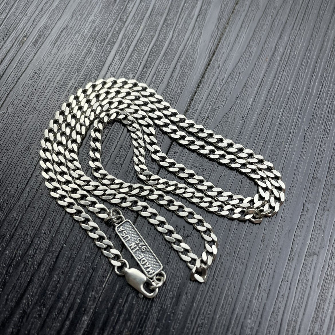 思涵银工kingbaby925纯银银素锁骨链男女同百搭素链项链