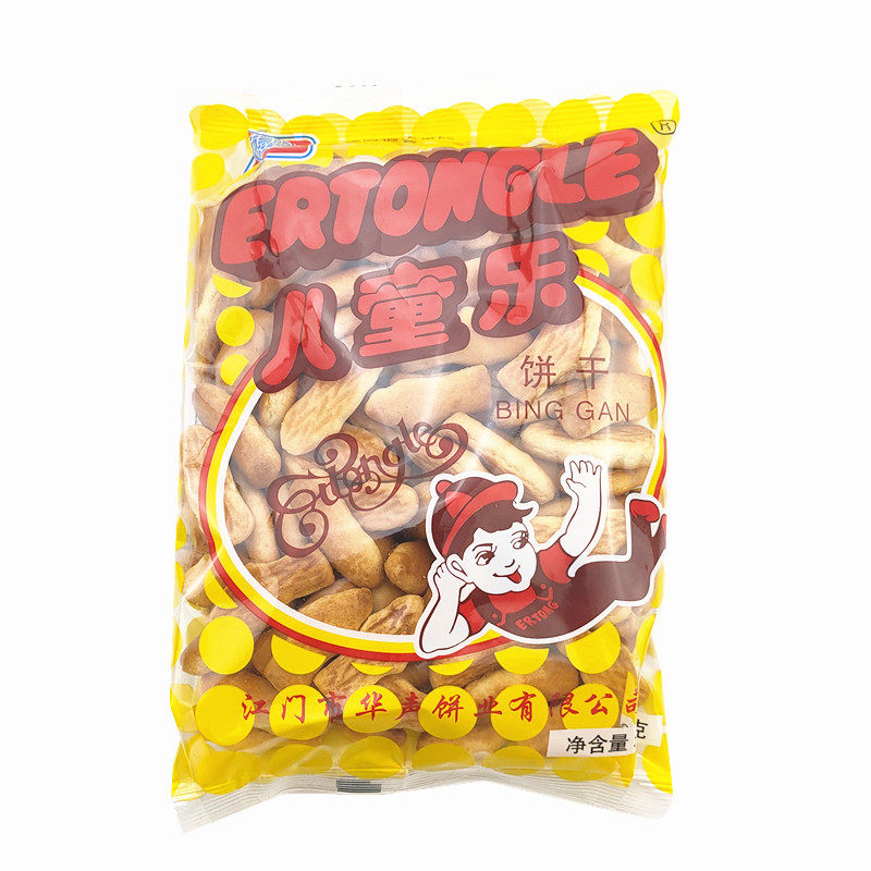 华声牌儿童乐饼干 80后经典零食饼干 100g 零食包邮 饼干包邮