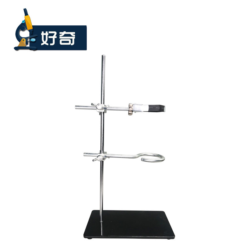 便携铁架台 迷你铁架台 实验支架 化学铁架台 实验室高30cm