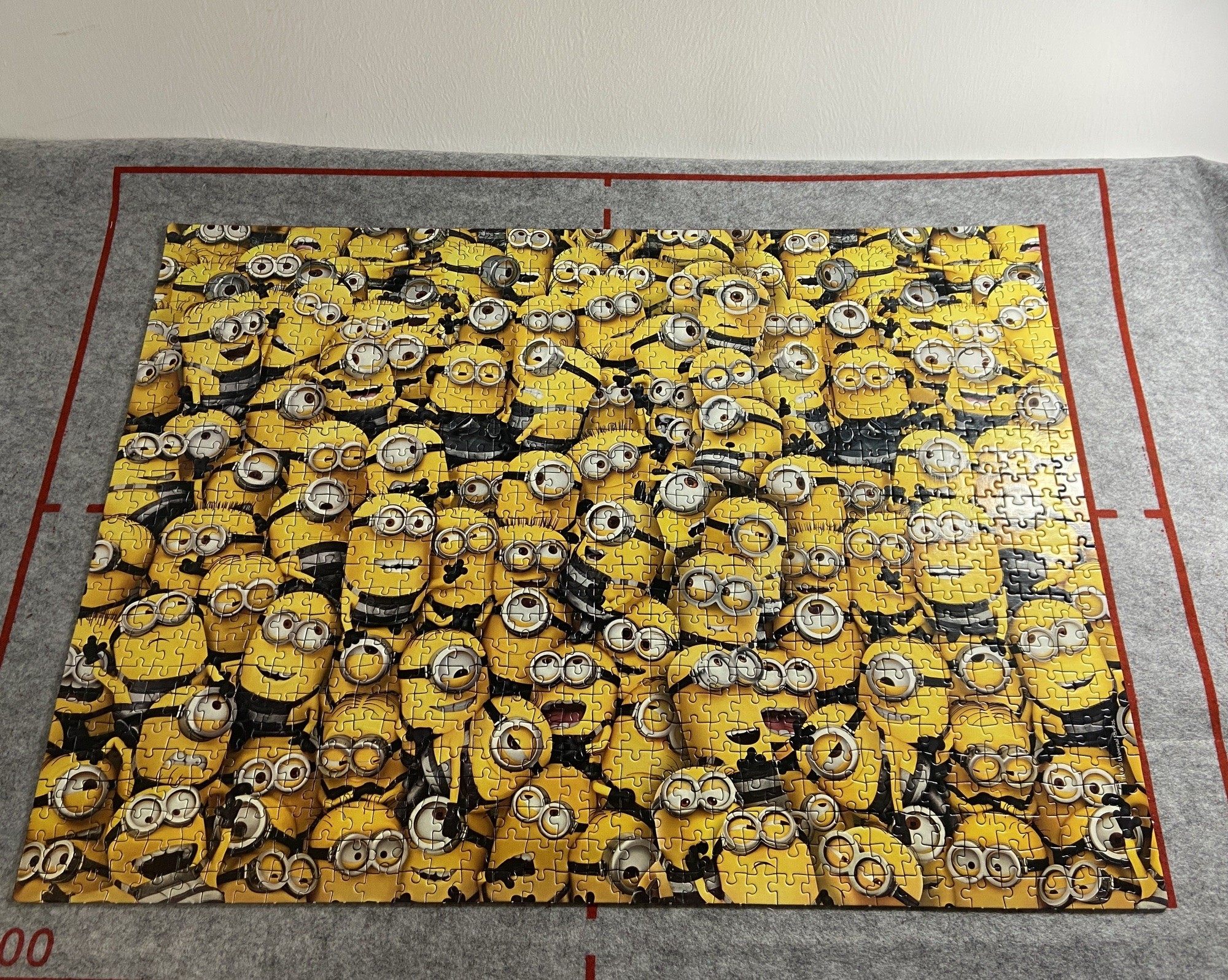 意大利clementoni小黄人不可能任务1000片进口拼图减压益智玩具拼图