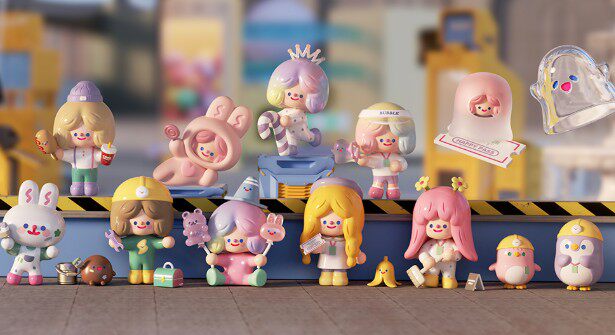 骨折正品寻找独角兽rico快乐工厂盲盒潮玩手办潮玩盲盒