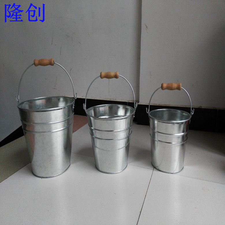 铁皮铁桶皮桶工厂花器花桶白铁白铁皮水桶镀锌花桶