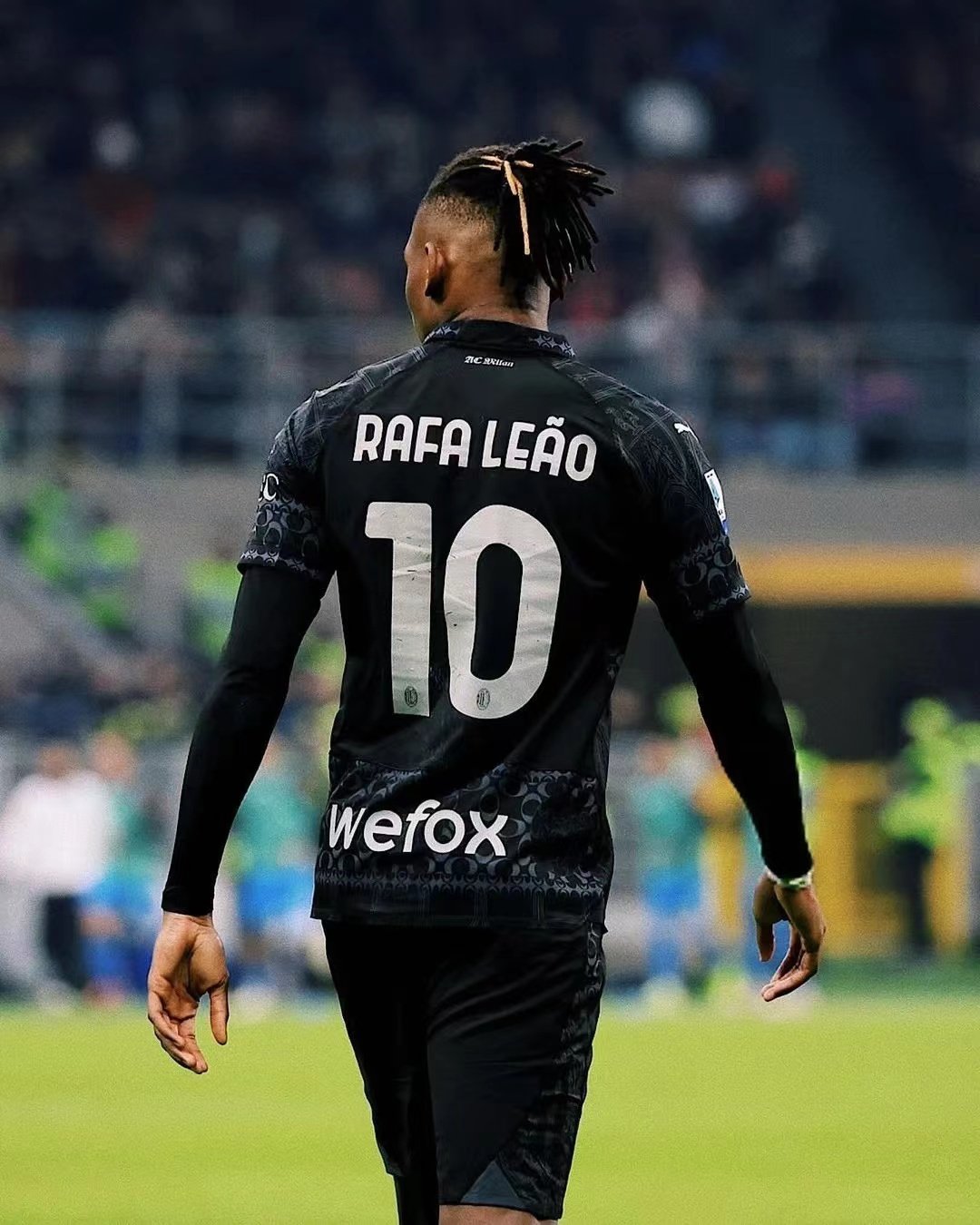 2324ac米兰联名款第四客场9号吉鲁球衣17号特奥足球服短袖托纳利