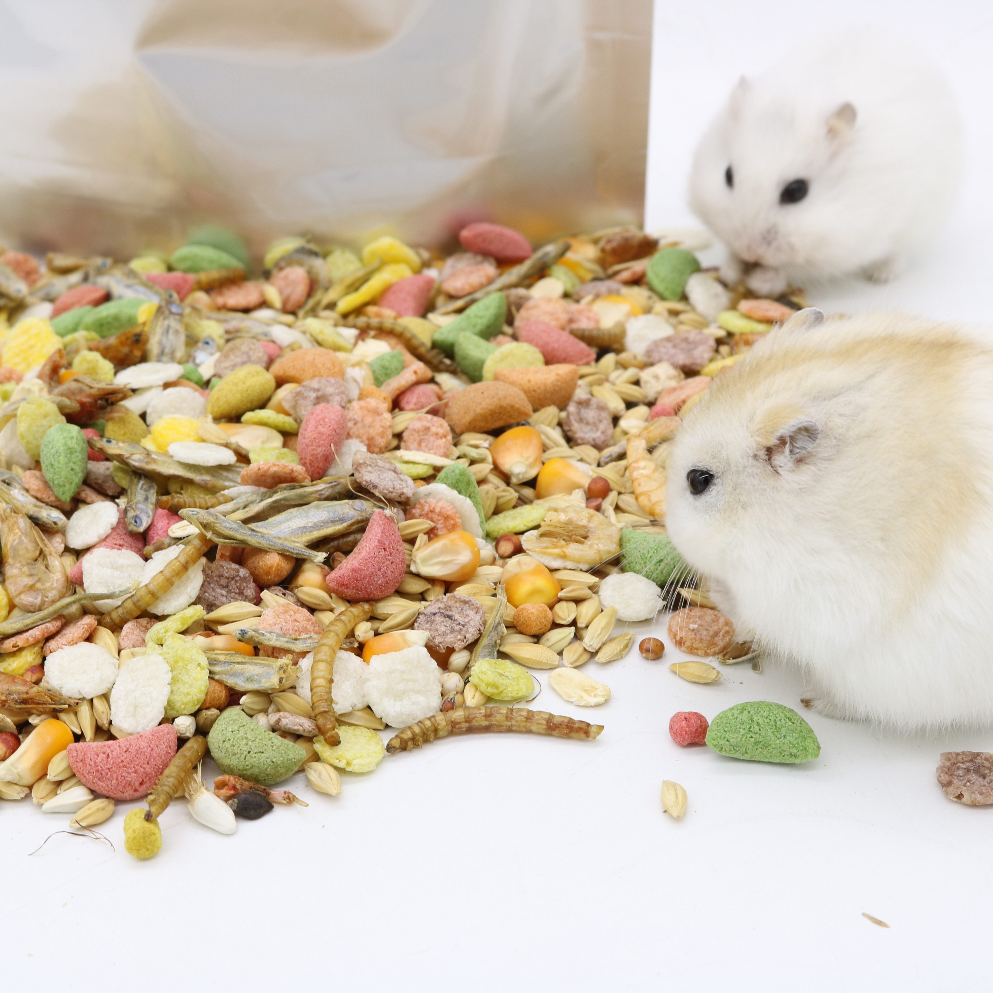豪华新款谷穗金丝熊小仓鼠主粮食物饲料五谷海鲜饲料