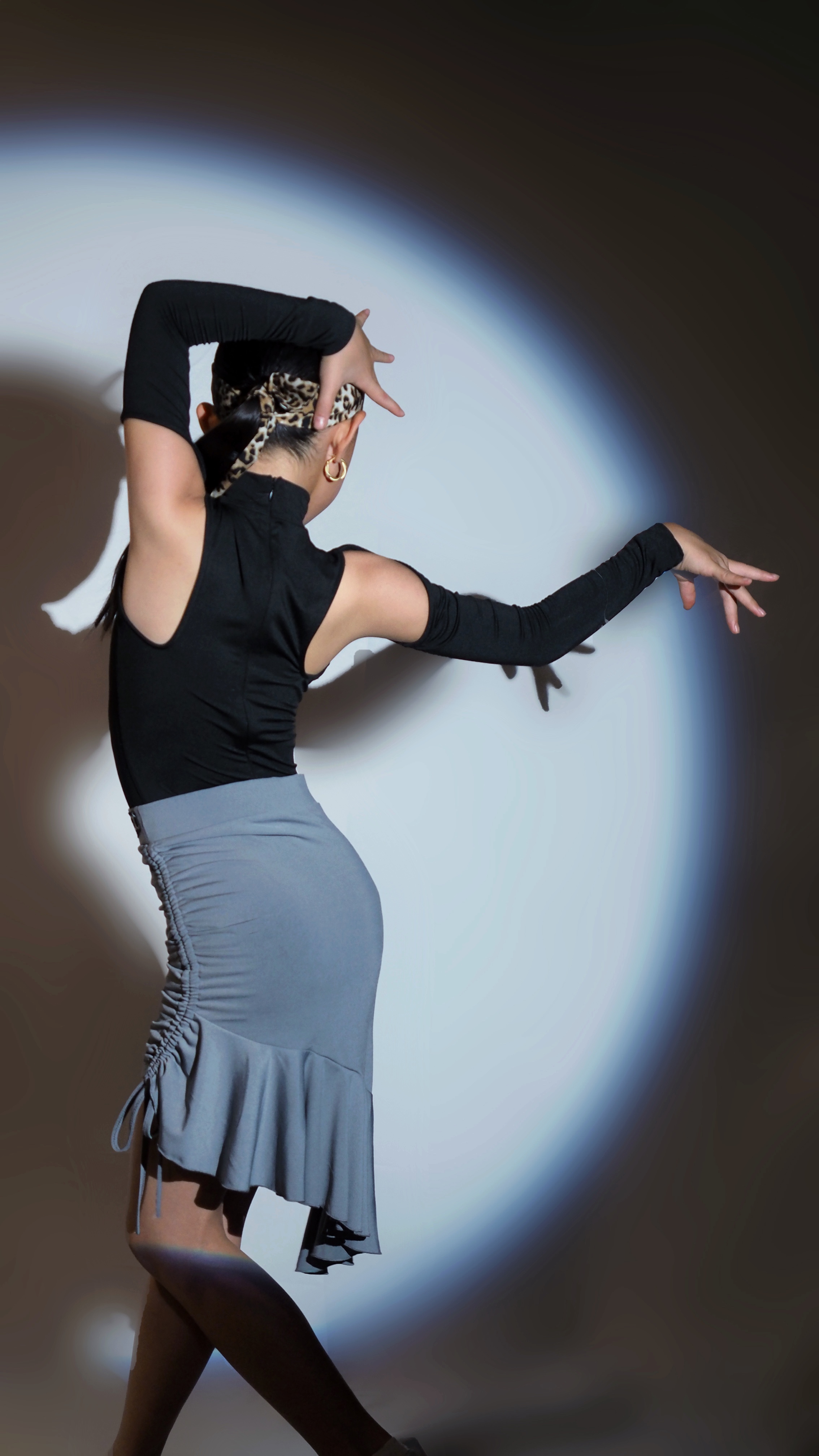 blingc拉丁拉丁舞舞蹈少儿新款抽带半身裙包练习拉丁舞下装