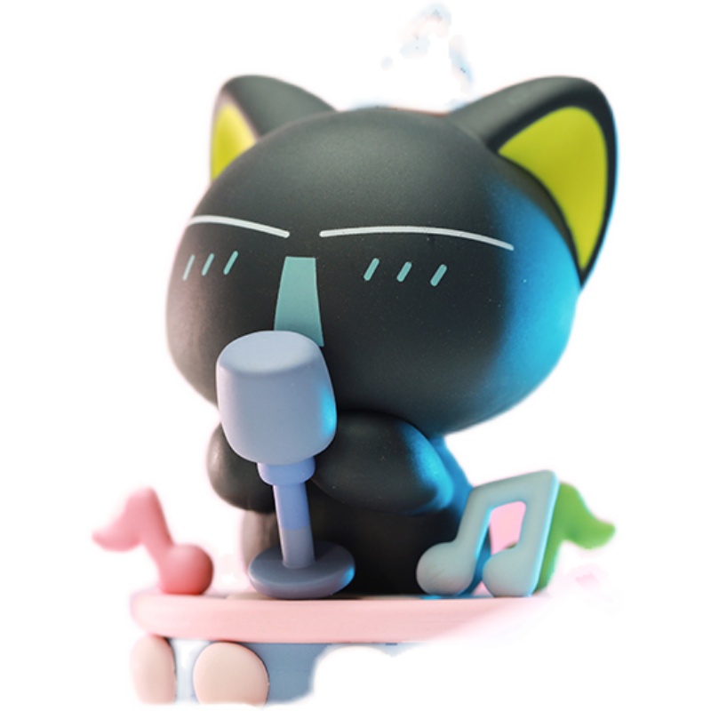 现货罗小黑生日派对盲盒手办确认款潮少女公仔潮玩盲盒