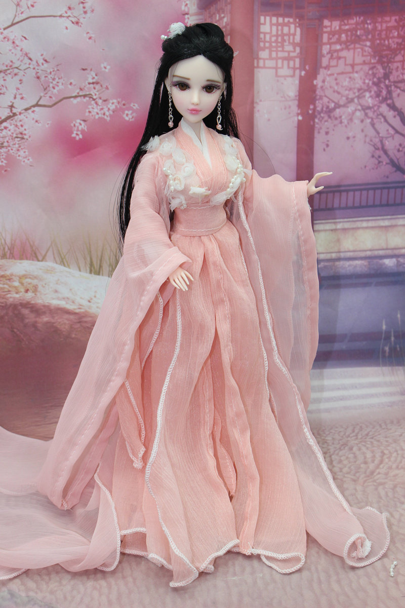 妖神花千骨娃娃古装娃娃古代古风仙子贵妃娃娃14关节女孩生日礼物
