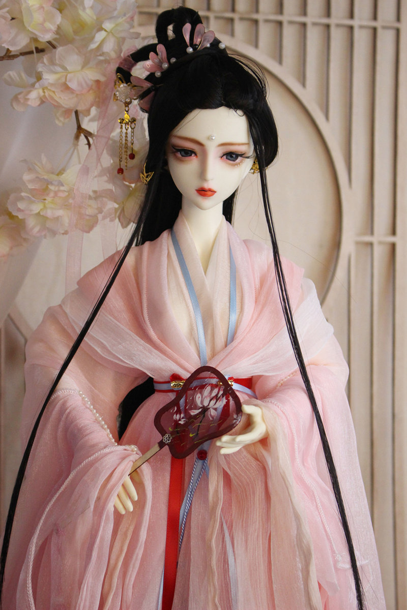 长安bjd60厘米古装汉服娃娃古代公主儿童玩具女孩娃娃