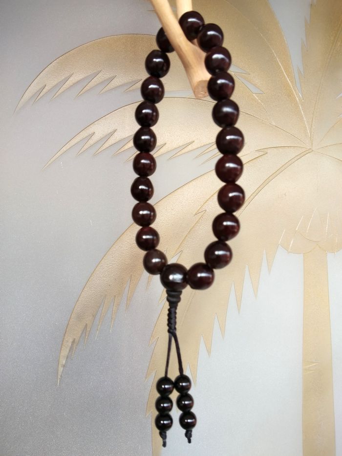 野生木患手持念珠21颗持珠包12mm13mm14mm15mm陀罗罗尼佛珠