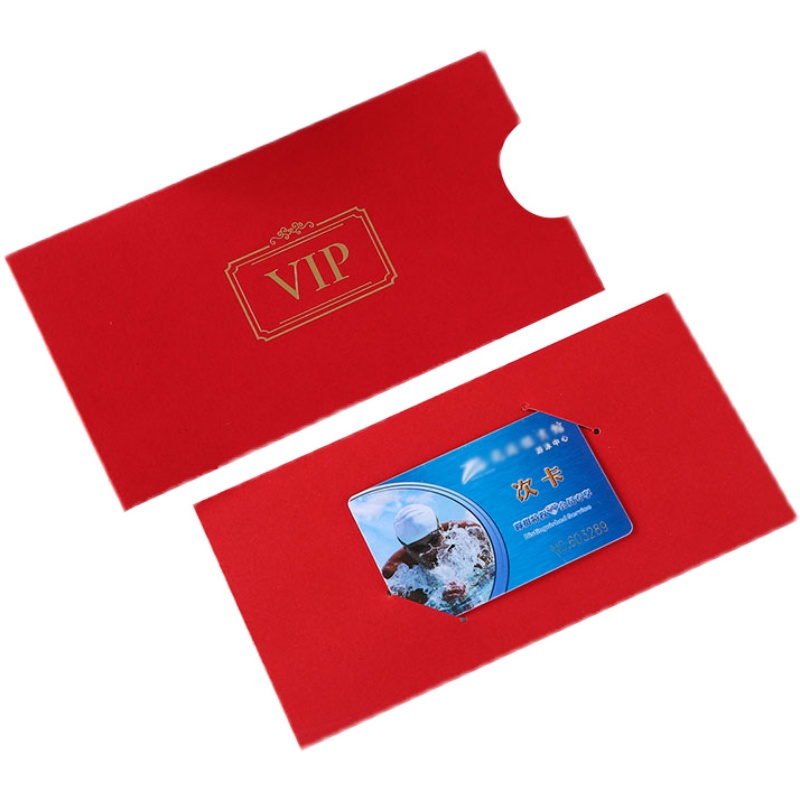 会员会员卡卡卡定制vip贵宾卡大闸蟹礼品卡套烫金卡套