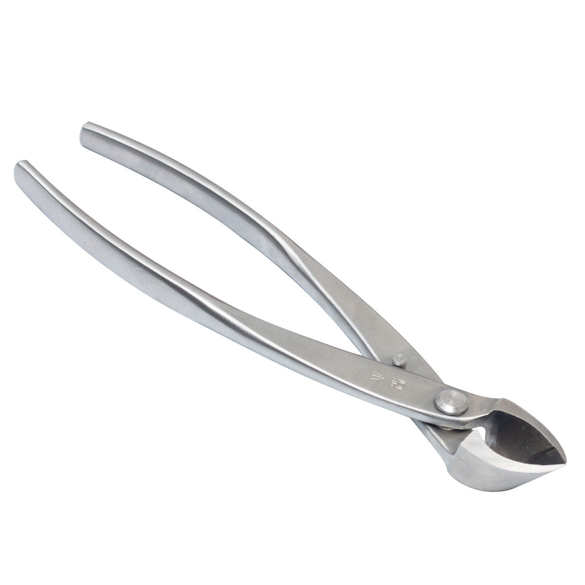 鼎木叉枝剪斜口斜球盆景修剪造型专用工具不锈钢剪刀