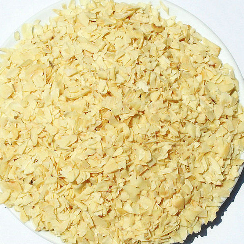 大蒜脱水蔬菜500g干碎筛下碎蒜片35mm规格调味料脱水蔬菜