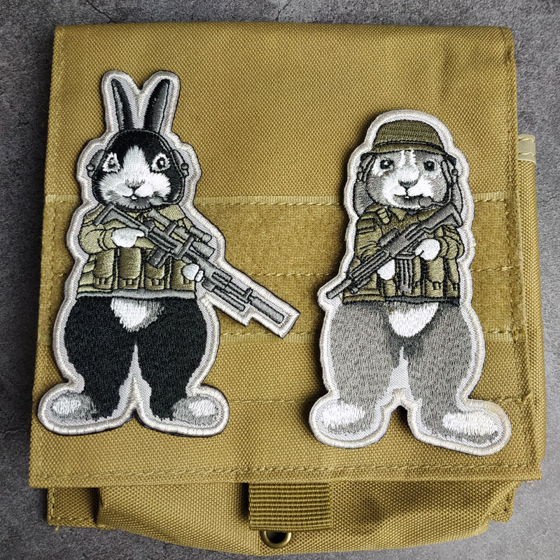 猫屎一号catshitone猫粪刺绣臂章魔术个性贴章