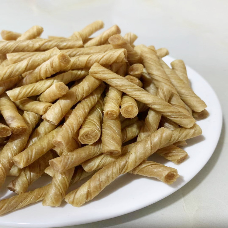 小豆麻辣豆皮卷豆条网红手工辣条原料素牛牛排豆腐干