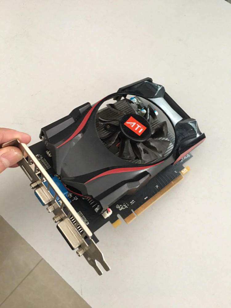 2手拆机卡诺基品牌atir7hd77702g4gd5显卡