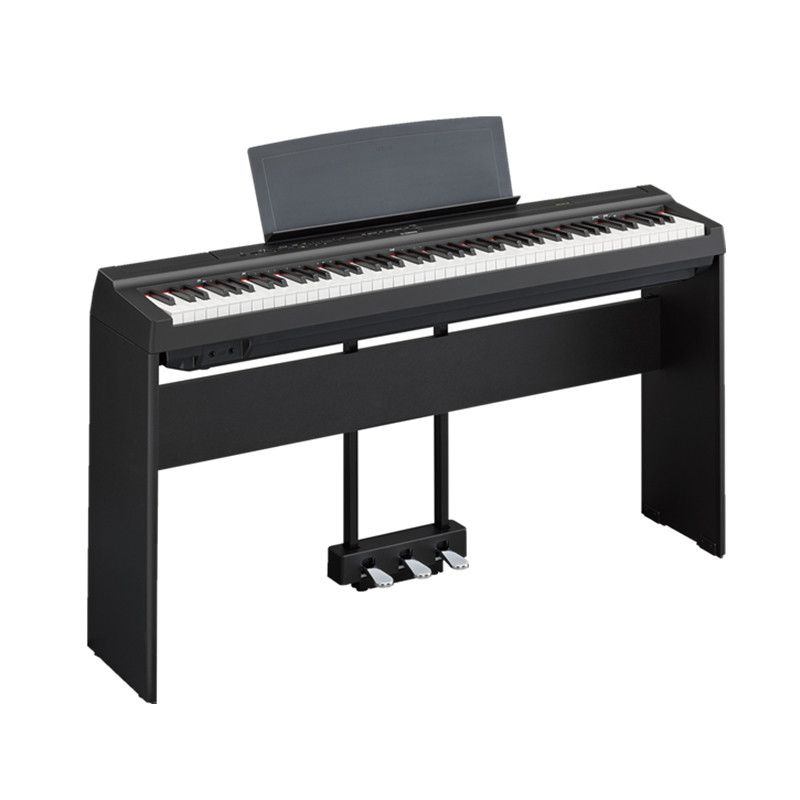 雅马哈p-128b电子钢琴p125升级p128数码钢琴初学成人家用88键重锤