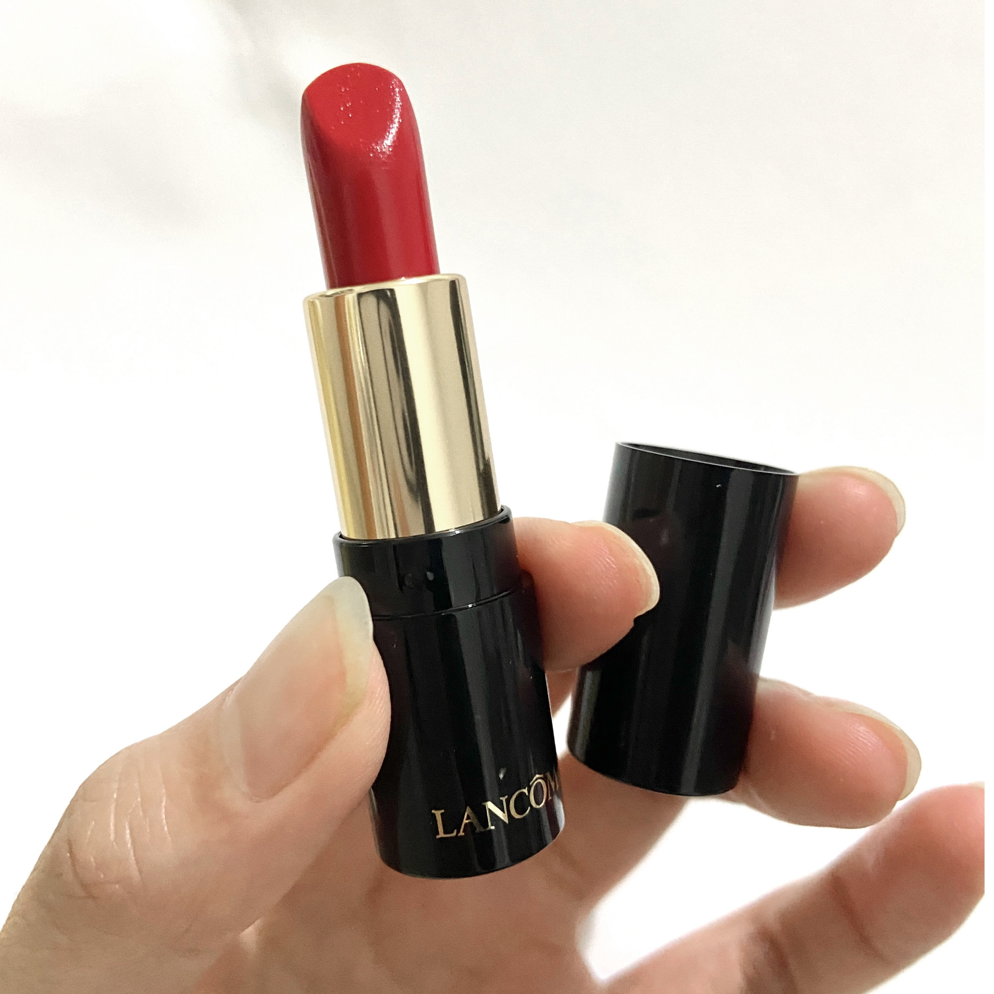 lancom兰蔻纯柔宝石切面口红小样唇膏