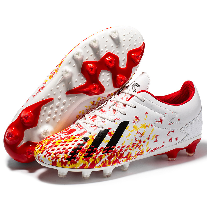 专用耐磨运动罗运动草地ag足球鞋长钉比赛小学生足球鞋