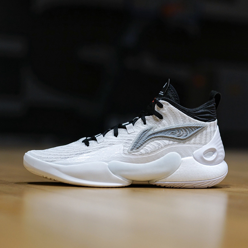 李宁lining驭帅1842丝粉色轻量耐磨男子运动篮球鞋abau0097