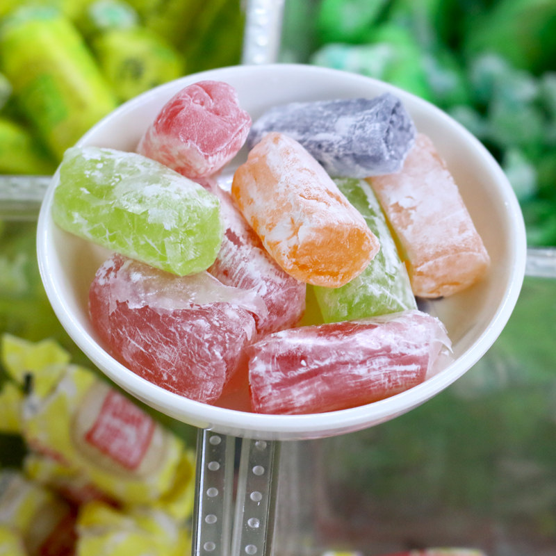 福记甜橙高粱500g网红糖果休闲零食喜糖水果糖果