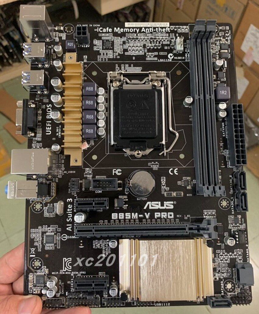 asus华硕b85mvprob85主板支持ddr31150b85mf主板