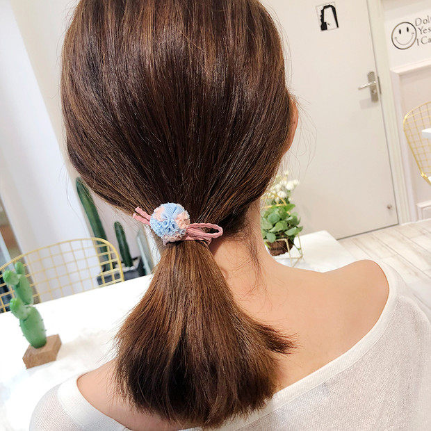 皮筋女扎马尾头绳橡皮筋韩国简约网红ins森系发饰