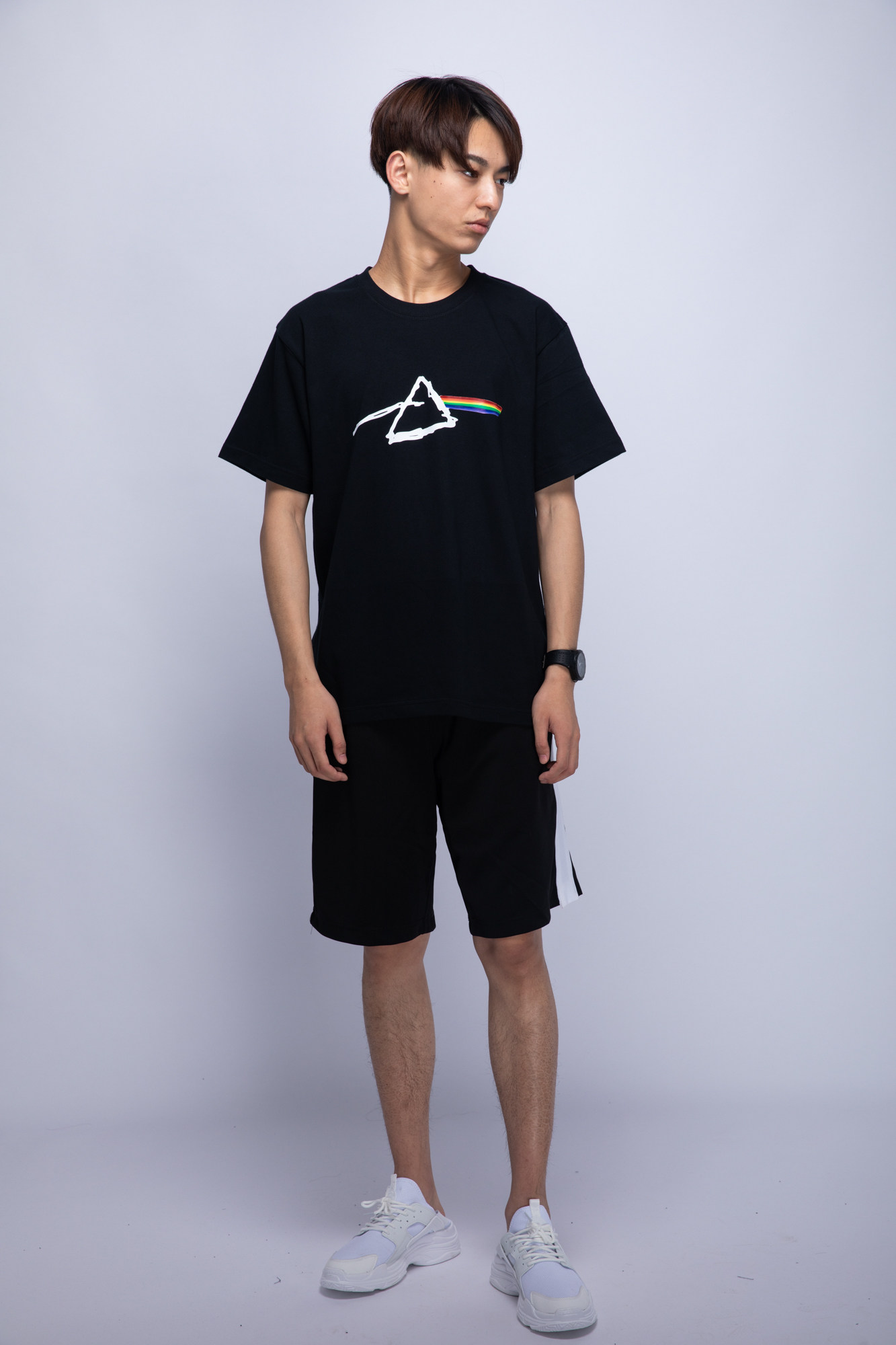 pinkfloyd平克弗洛伊德月之阴暗面高品质创意传奇乐队t恤