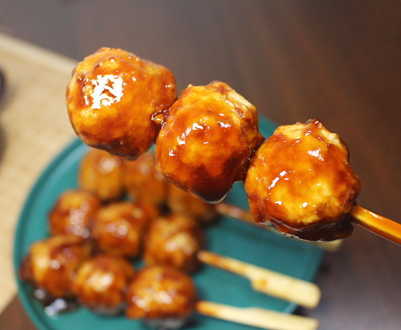日式大成照烧脆骨丸子子串800克10串罗森便利店鸡肉丸