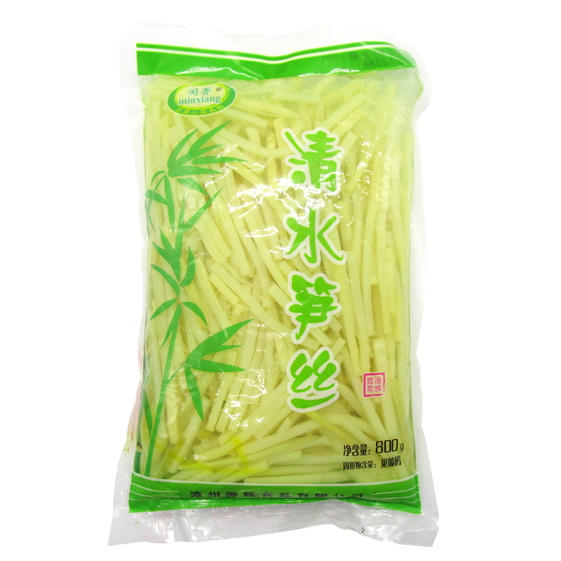 清水笋丝800克袋装水煮笋竹竹笋春笋冬笋新鲜笋类制品