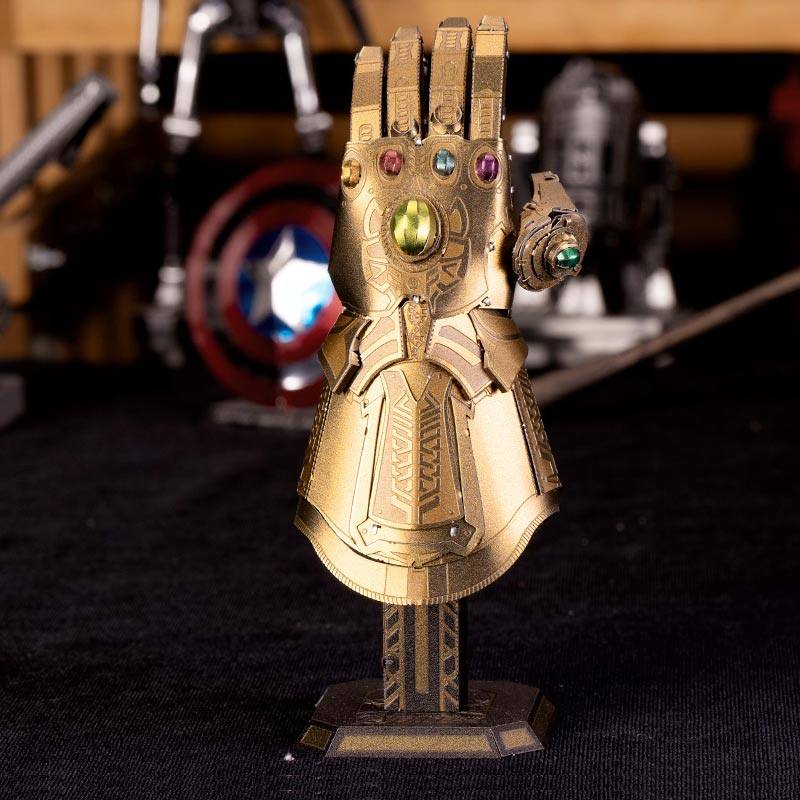 钢魔像金属diy拼装模型3d立体拼图钢铁机甲拼图