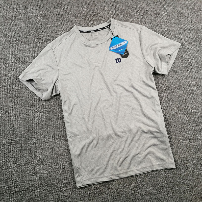 捡漏韩国单男 速干轻薄透气吸湿排汗运动圆领短袖T恤慢跑健身HG31