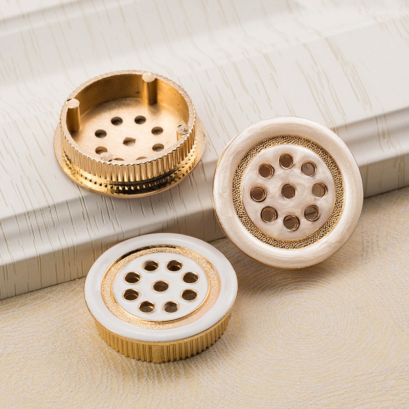 不锈钢透气孔橱柜散热通风孔透气网装饰盖鞋柜排气孔衣柜出气孔塞