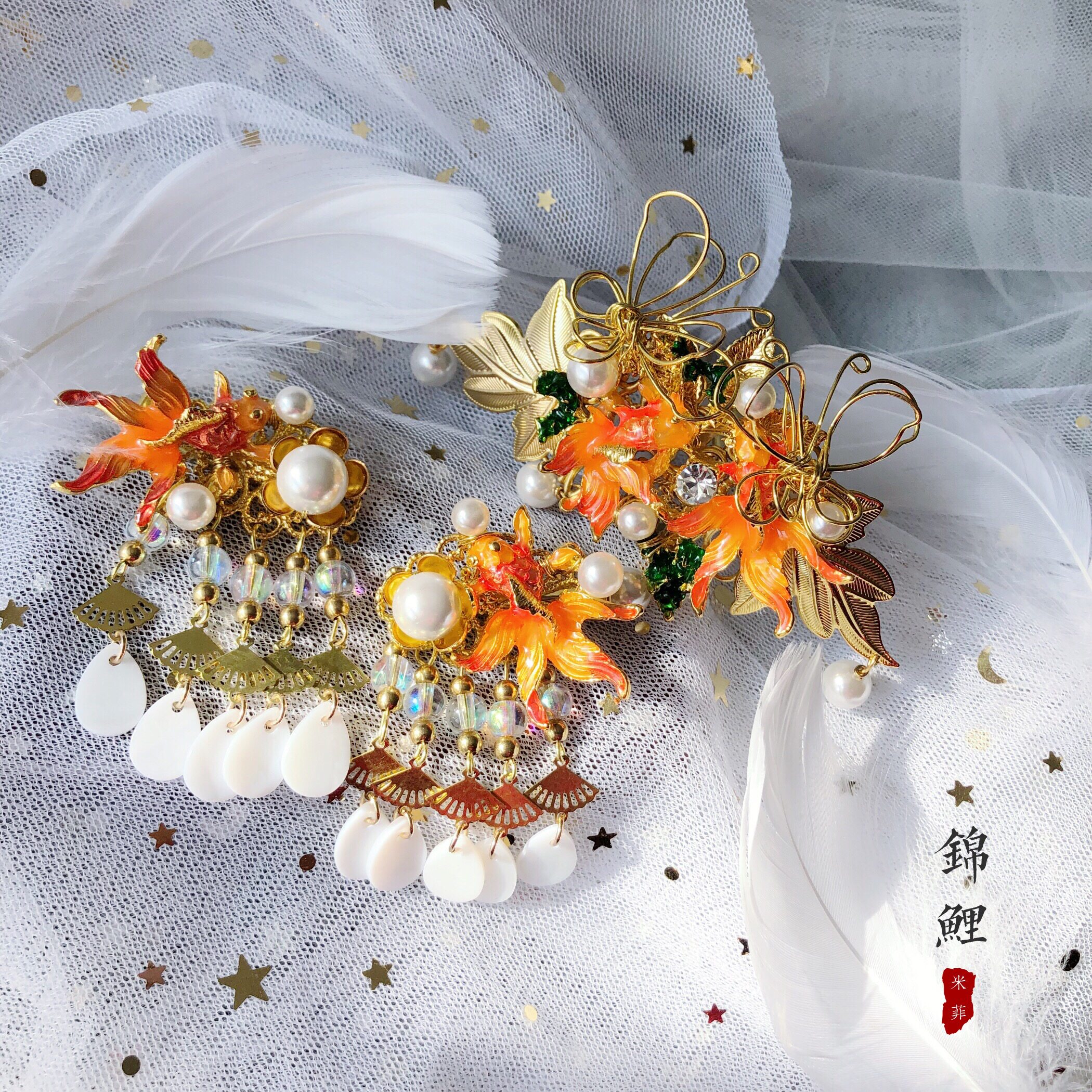 2020发夹冠插夹发古风国风中国头饰新年汉服发饰