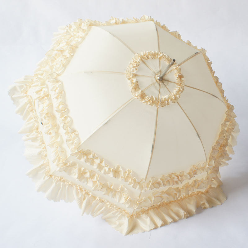 原创lolita花嫁洋伞日系洛丽塔宫廷长柄伞