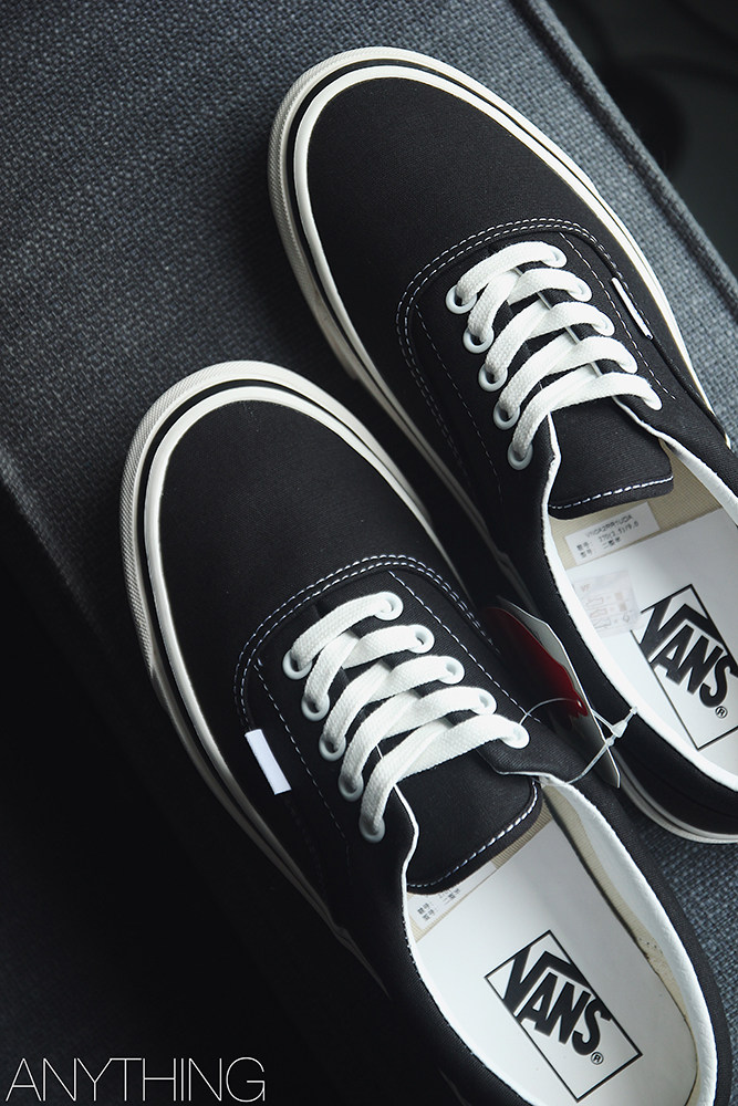 vans范斯eradx安纳海姆低帮黑白男女运动板鞋