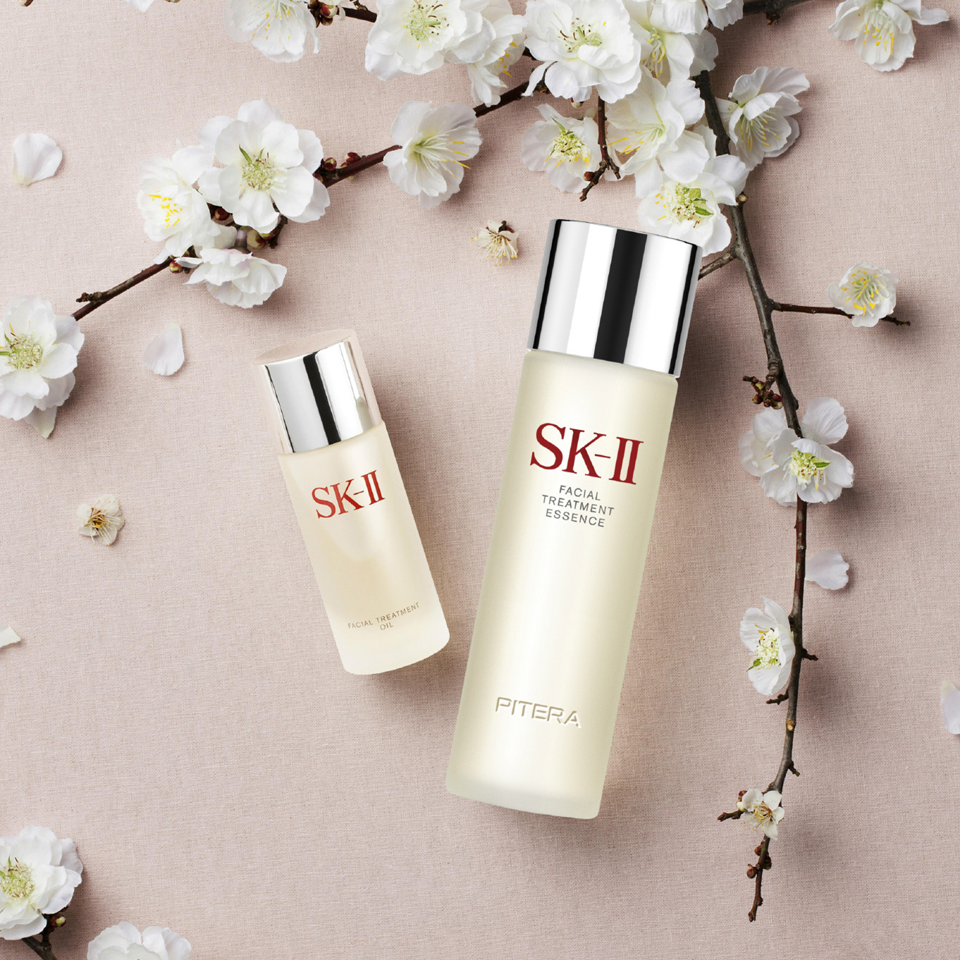 免税店skii美之匙sk2神仙水护肤精华青春露樱花