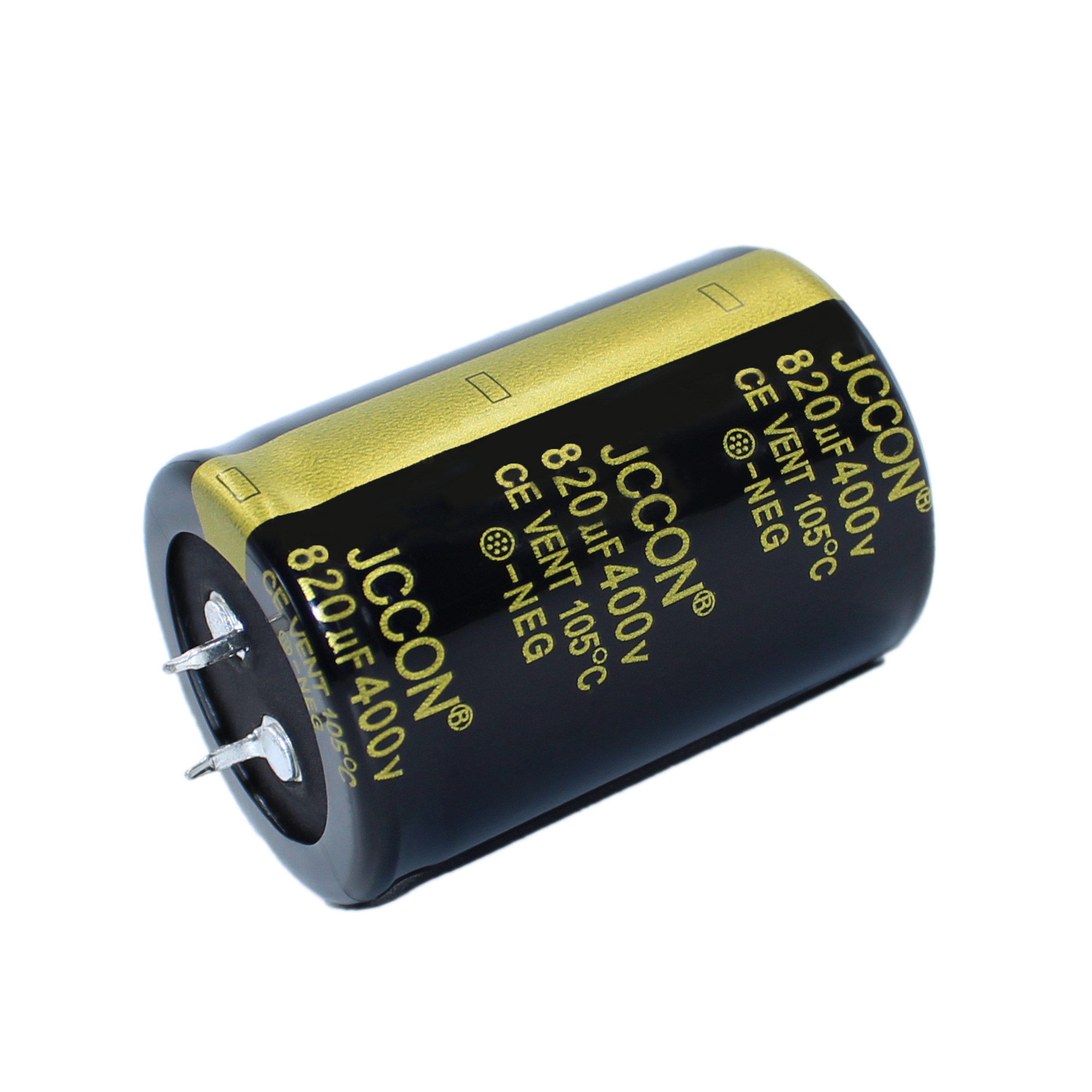 400v820uf400vjccon黑金电焊机变频器牛角电解电容35x50电容器