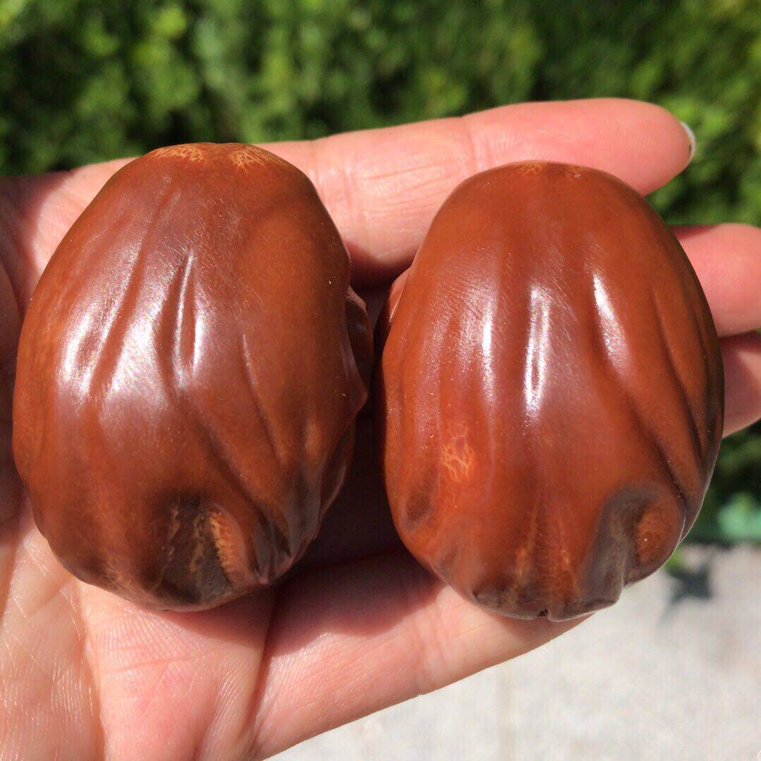 橄榄核雕观音文玩单核手球手工雕刻核单印尼手串