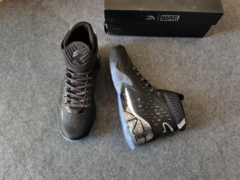 黑豹kt3安踏漫威联名天使之城情人节高帮汤普森篮球篮球鞋